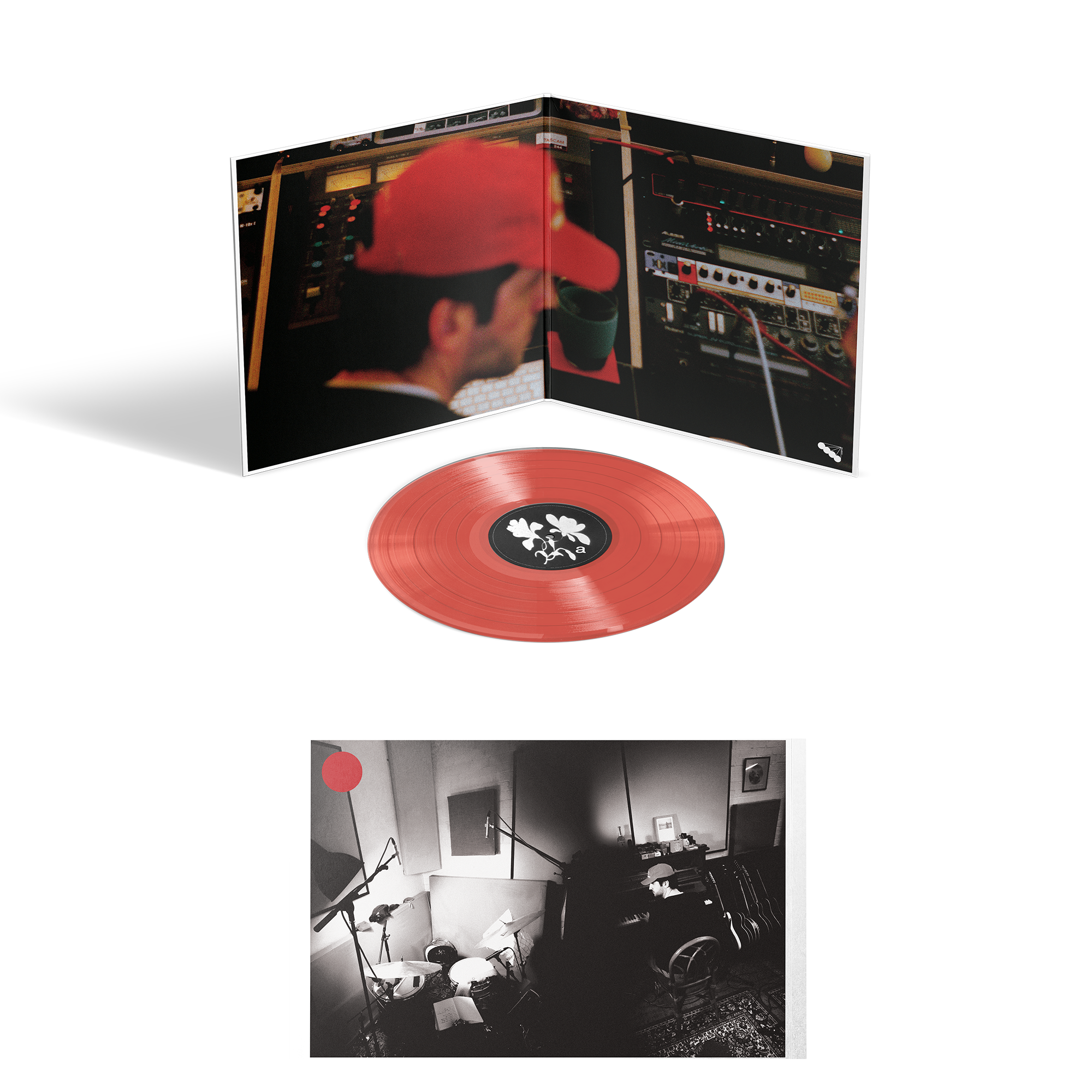 Far Caspian Autofiction disque vinyle rouge translucide LP