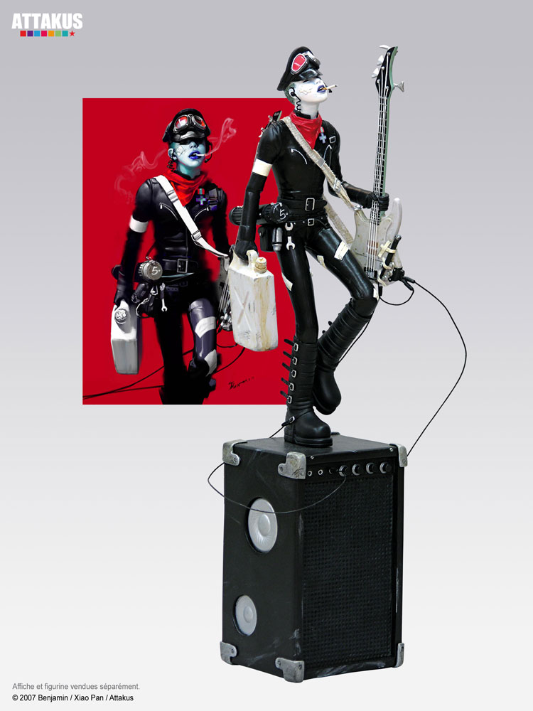 Attakus Lucy Benjamin statuette résine 35 cm 450 ex