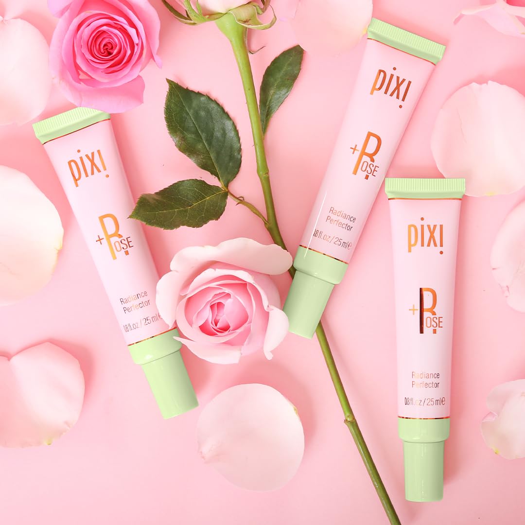 Pixi Rose Radiance Perfector base éclat 25 ml eau de rose