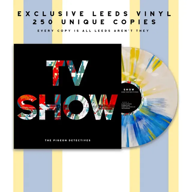 The Pigeon Detectives TV Show vinyle 12" splatter