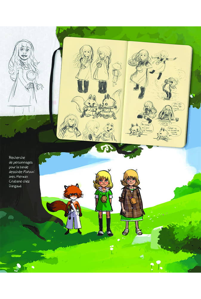 Attakus Sketchbook Gatignol Livre 48 pages broché