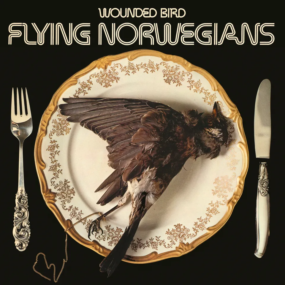 Apollon Records Flying Norwegians Wounded Bird LP vinyle jaune limité