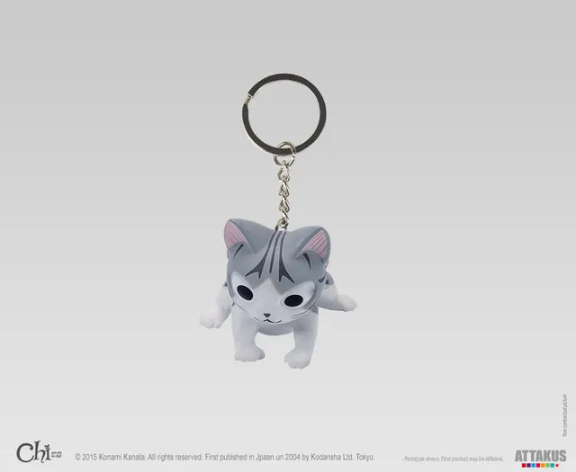 Attakus Atlas Chi gratouille porte-clé PVC 4 cm