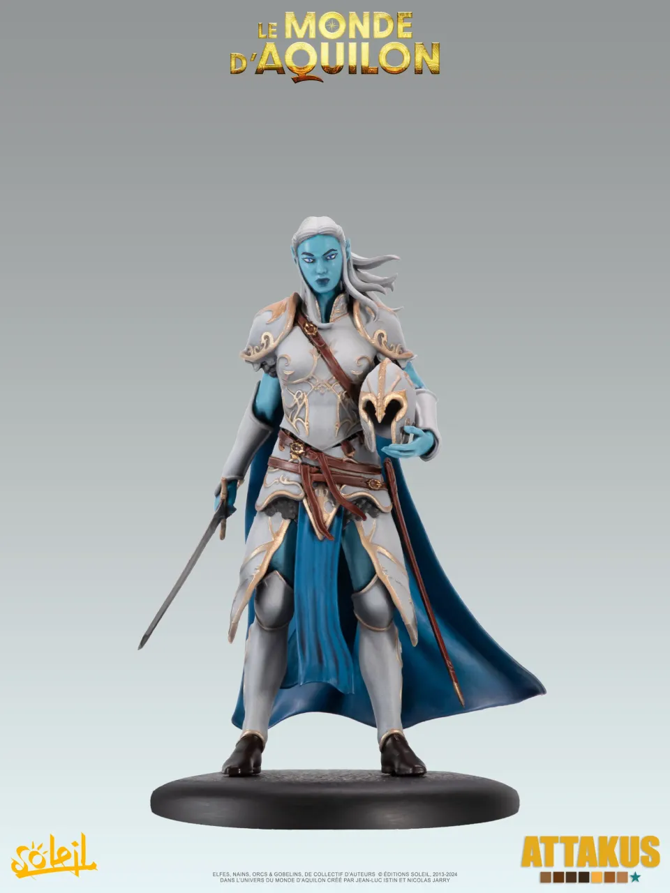Attakus Collection Prestige Lanawyn Elfes figurine résine couleur 120 mm