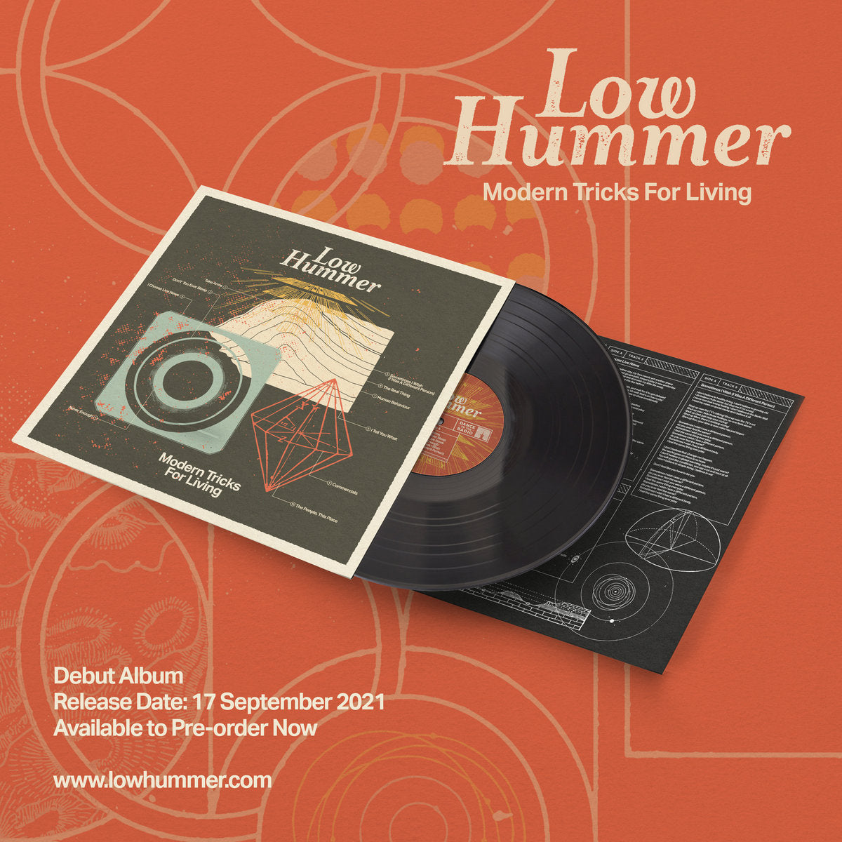 Low Hummer Modern Tricks For Living vinyle 12" rock