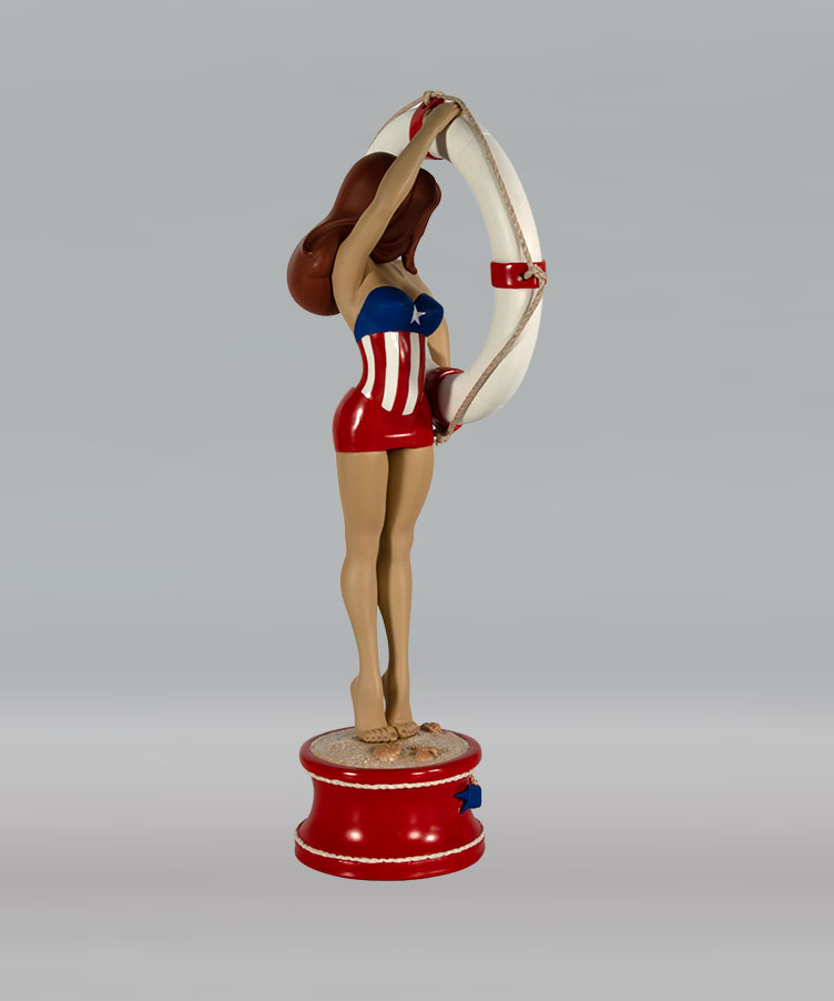 Attakus Prestige Savannah HC 01/03 statue résine pin-up 29 cm