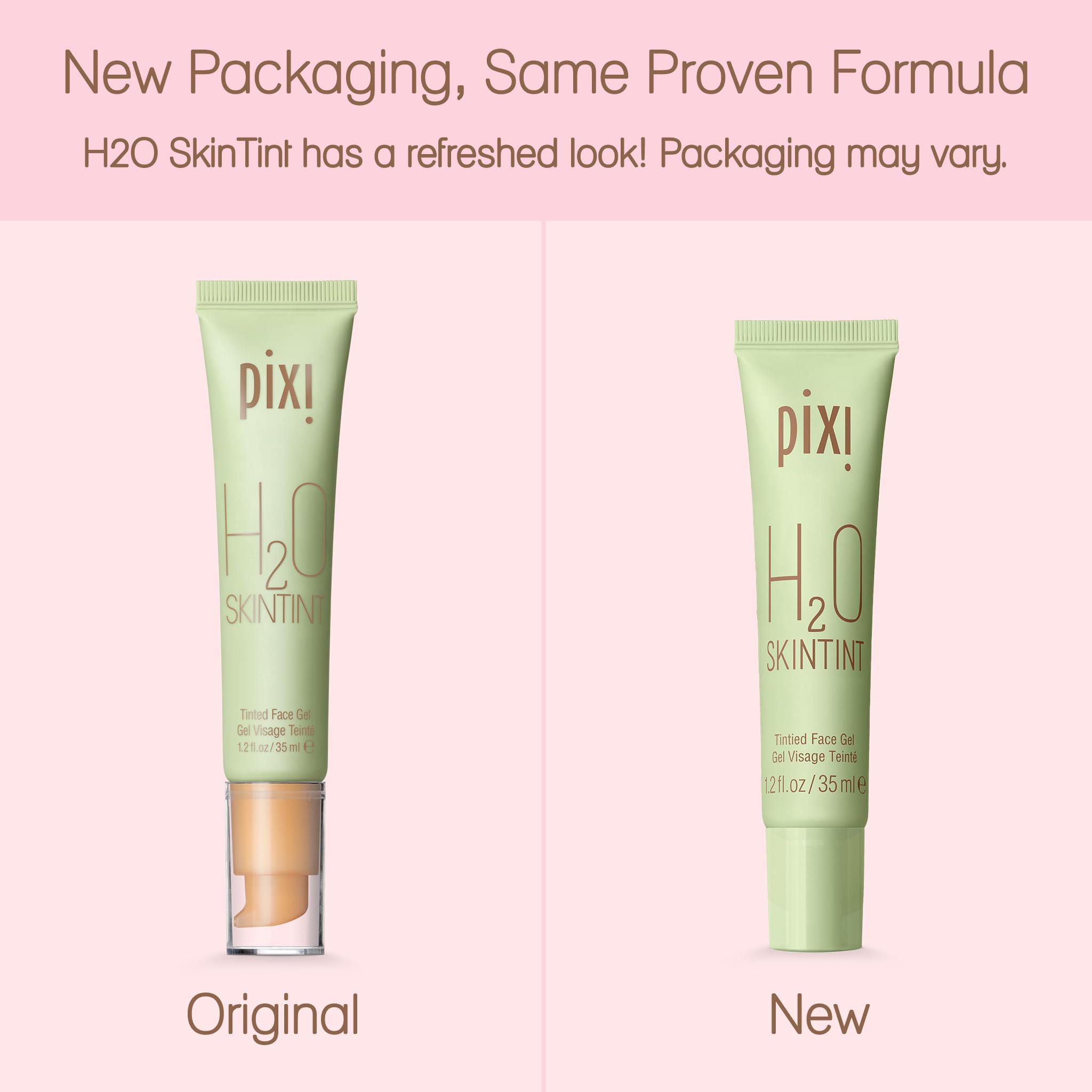 Pixi ColourTreats H2O SkinTint gel teinté Nude 35 ml