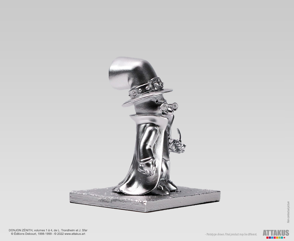 Attakus Donjon Zénith Le Gardien figurine argent 8 cm 22 ex