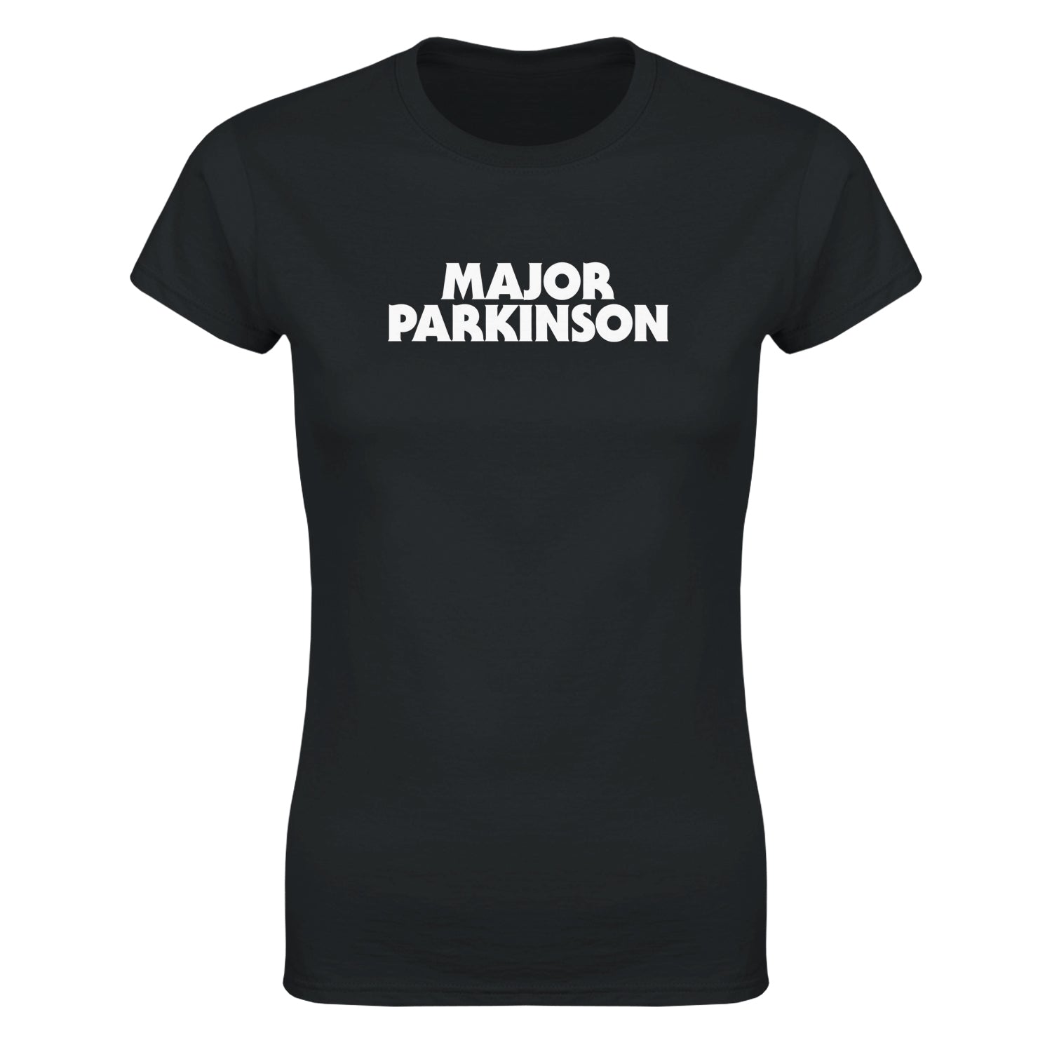 Major Parkinson Logo t-shirt femme girlie coton taille M