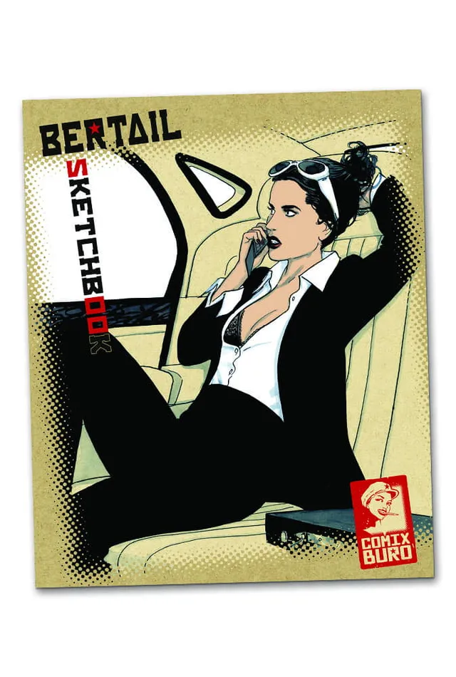 Attakus Atlas Sketchbook Bertail carnet 48 pages couleur