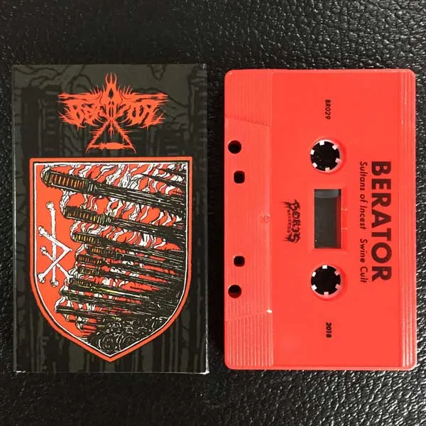 Boris Records BR029 Berator R.A.I.D.S. cassette démo 2 titres