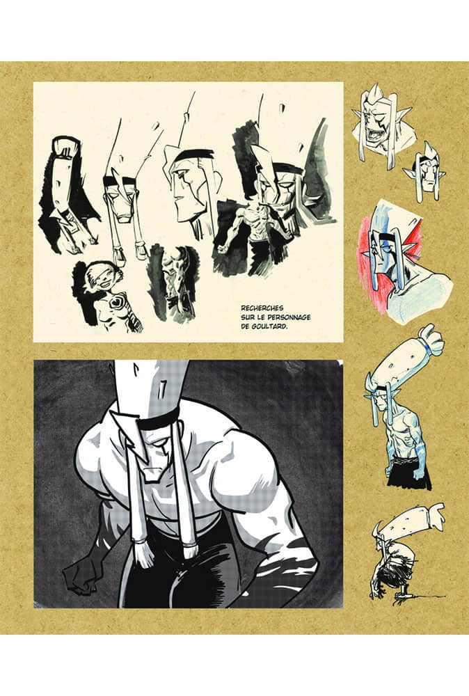 Collection Atlas Sketchbook Mig livre croquis broché 48 pages 18x22 cm
