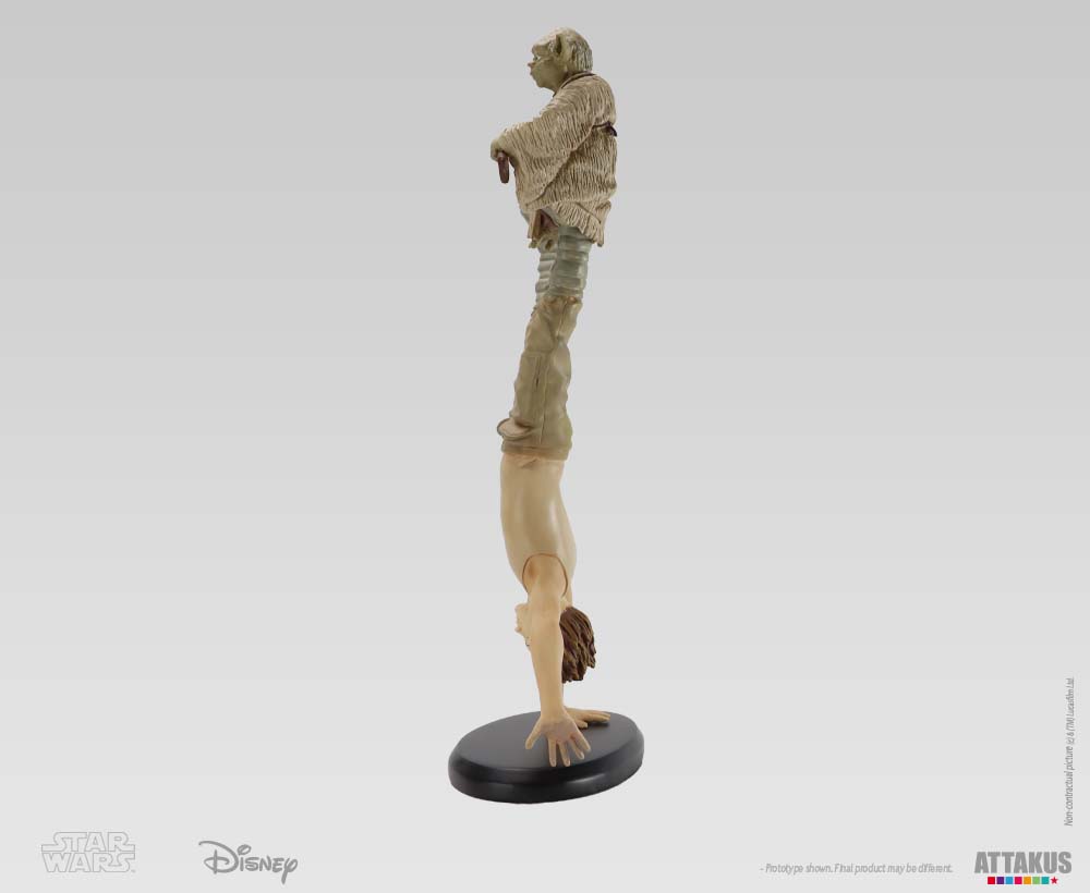 Attakus Collection Elite Yoda et Luke statuette Dagobah 26 cm