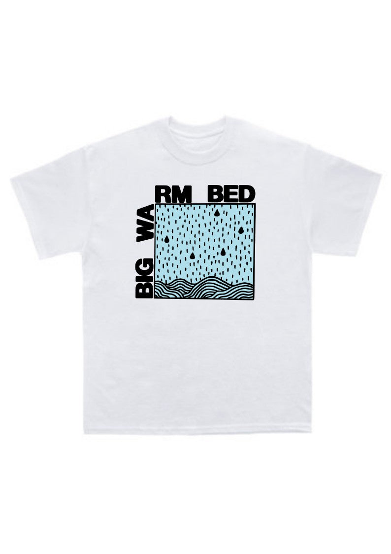 Big Warm Bed Watering The Valley T-shirt blanc taille M