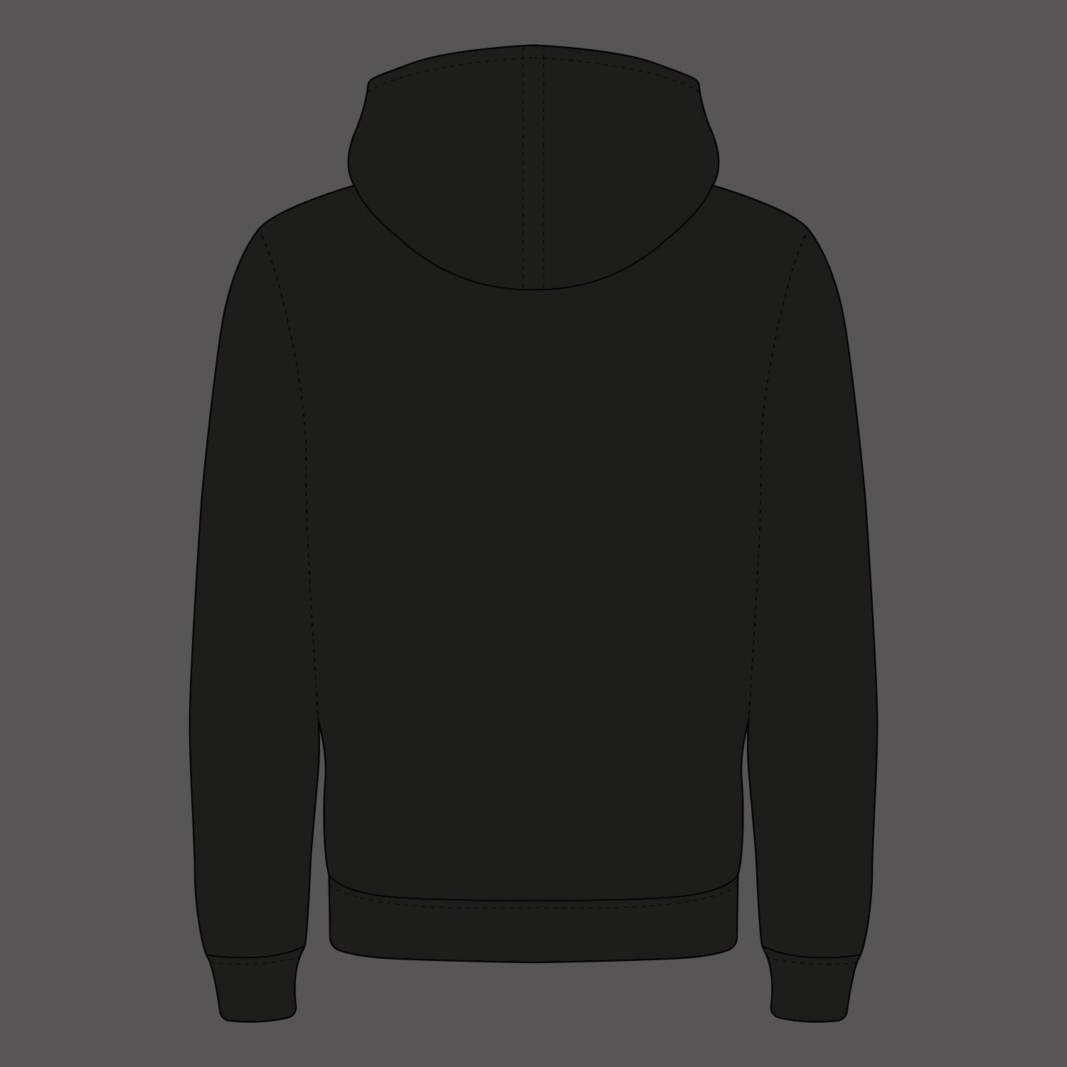 Apollon Major Parkinson Logo Sweat Zippé Noir