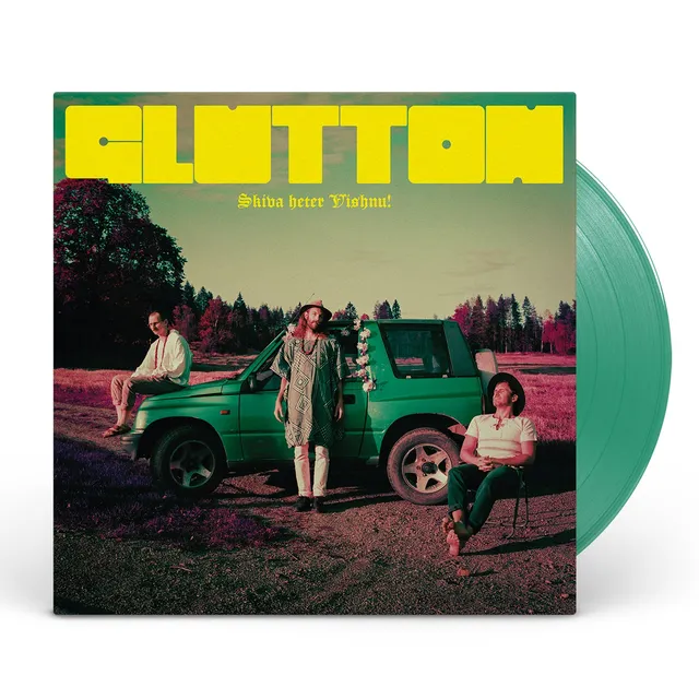 Apollon Records Glutton Skiva heter Vishnu LP vinyle vert