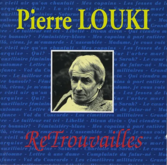 SARAVAH CD Pierre Louki ReTrouvailles CD 25 chansons hommage