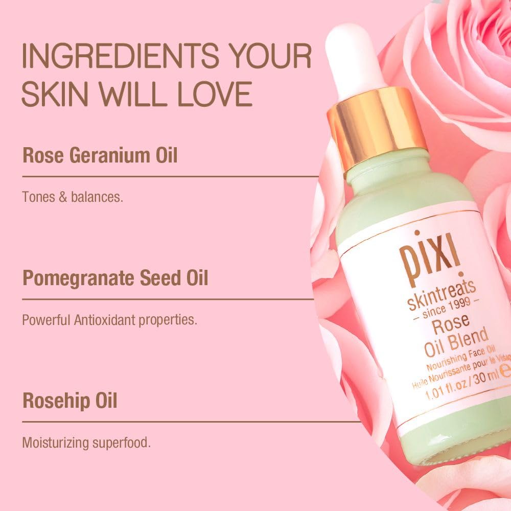 Pixi Rose Oil Blend Sérum Huile Visage 30ml Botanique