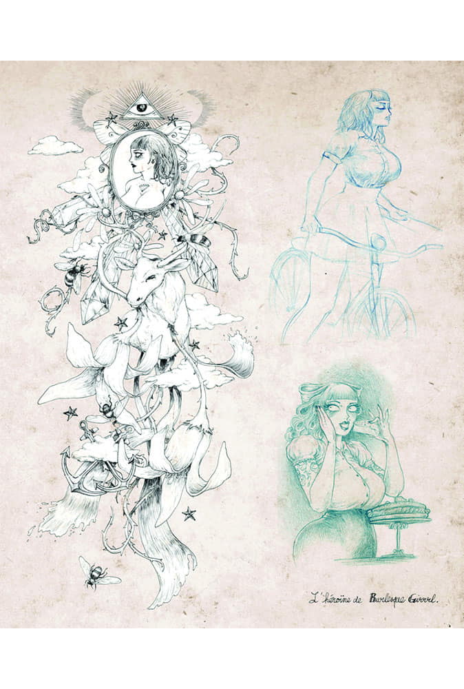 Attakus Collection Atlas Sketchbook Amoretti livre 48 pages