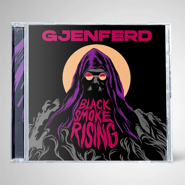 Apollon Records Gjenferd Black Smoke Rising CD jewel case