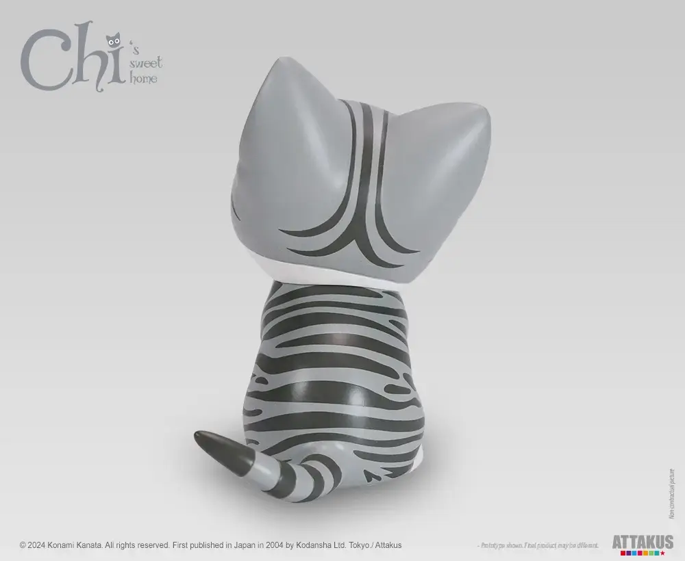 Attakus Atlas Chi Assis statue résine chat 11 cm