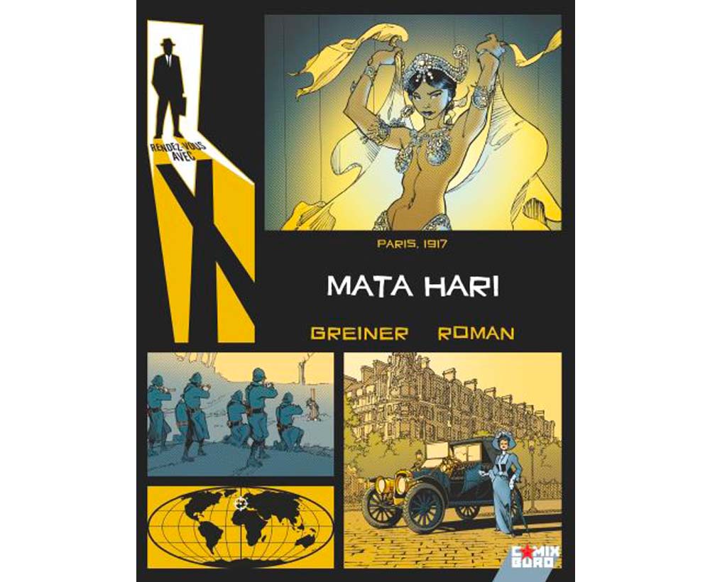 Attakus Rendez-vous avec X Mata Hari BD cartonnée 64 pages