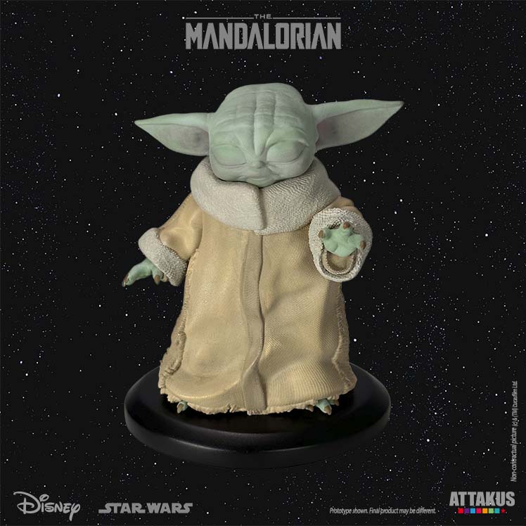 Attakus Grogu Using the Force 1/5e statuette 10 cm Mandalorian