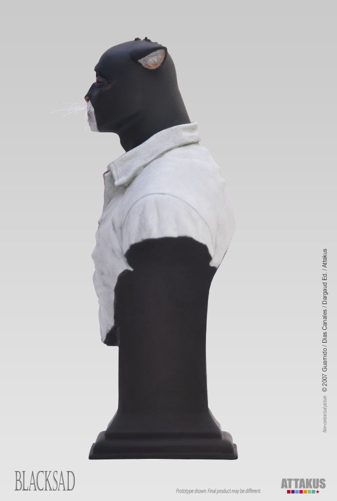 Attakus Blacksad Buste John Blacksad #3 résine 16,5 cm