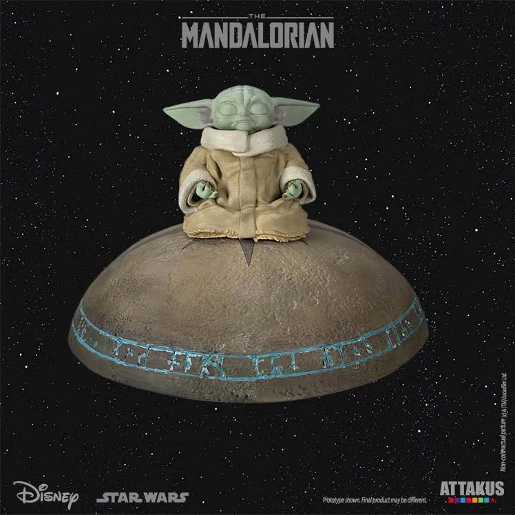 Attakus Grogu Summoning the Force 1/5e Statue résine