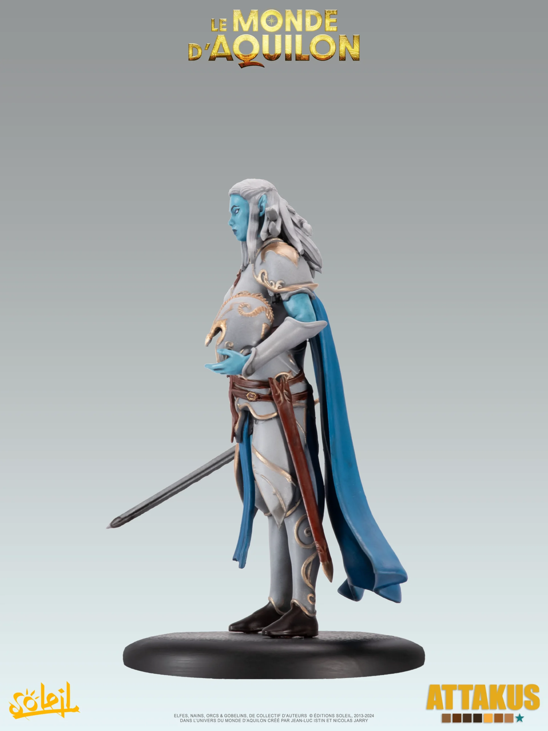 Attakus Collection Prestige Lanawyn Elfes figurine résine couleur 120 mm