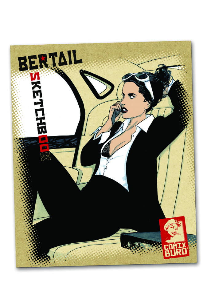 Attakus Atlas Sketchbook Bertail carnet 48 pages couleur