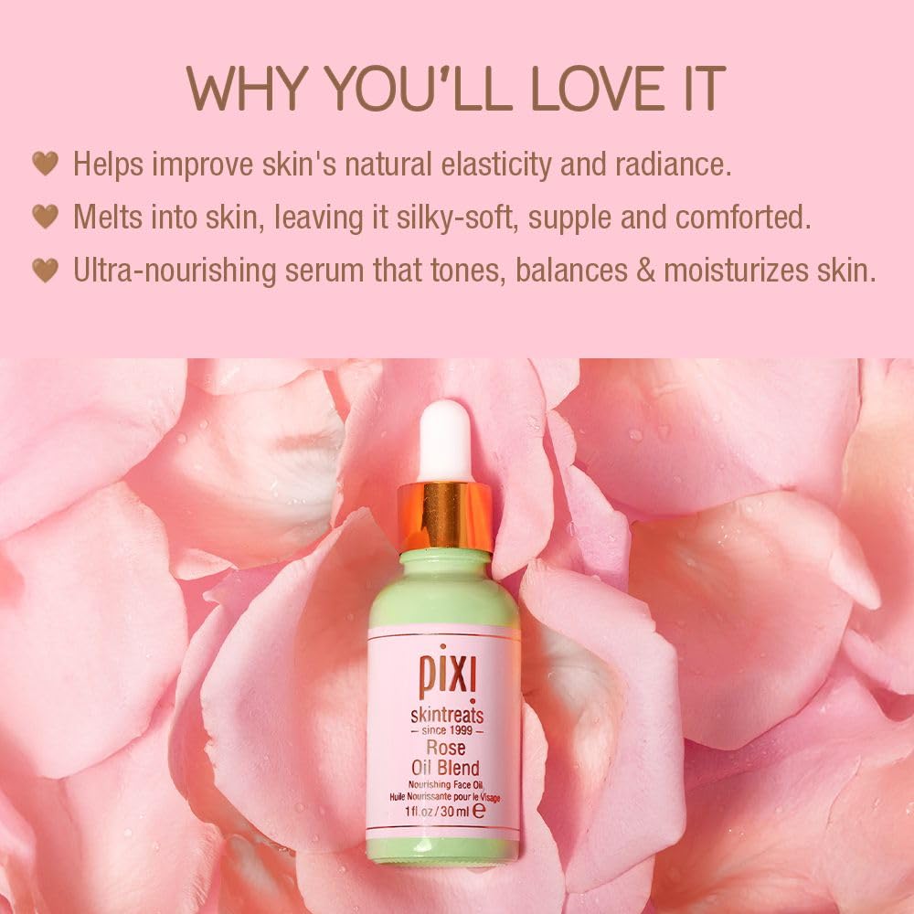 Pixi Rose Oil Blend Sérum Huile Visage 30ml Botanique