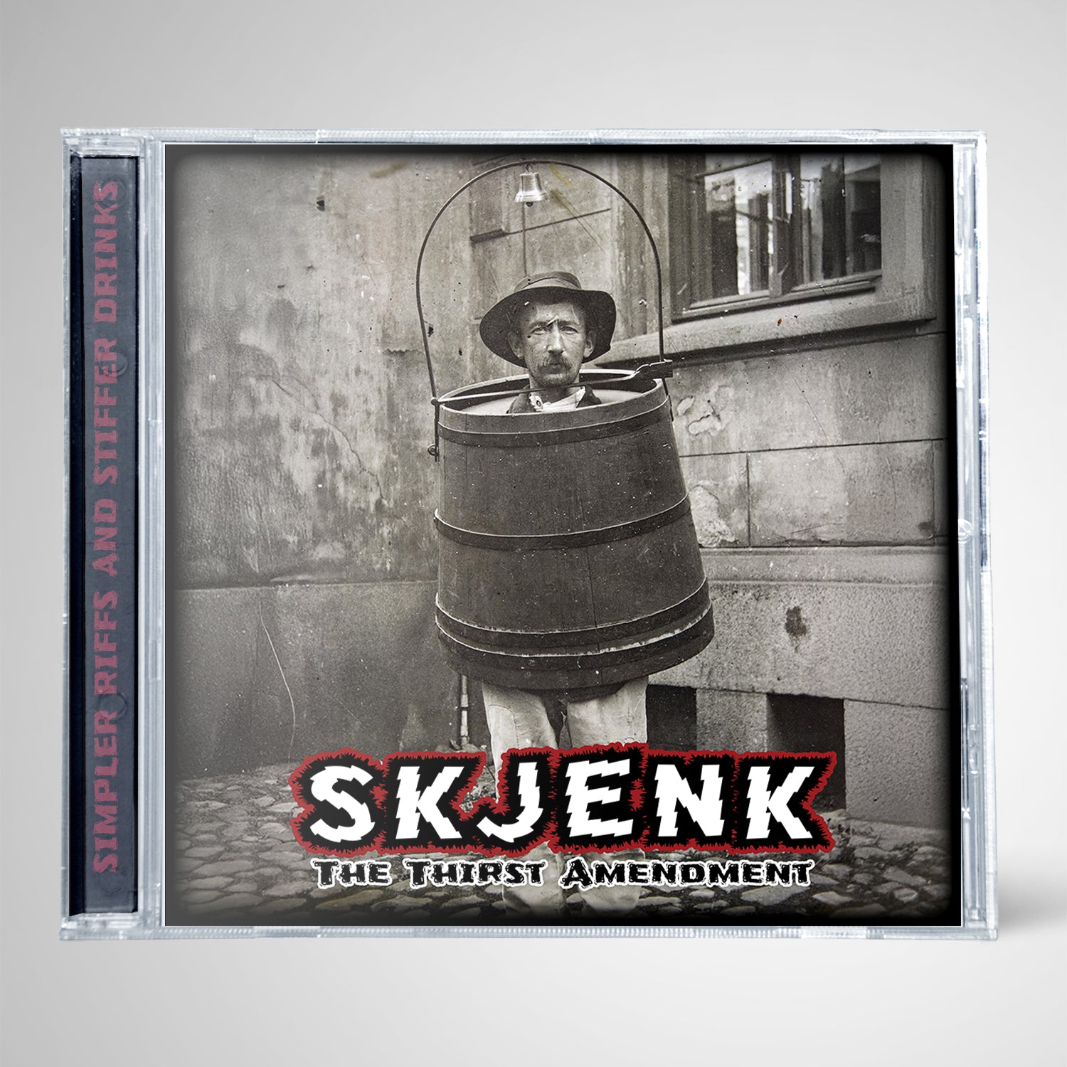 Apollon Records Skjenk The Thirst Amendment CD jewel case rock